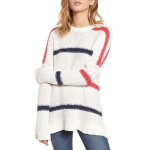 Cupcakes & Cashmere Madden Stripe Sweater Size XS